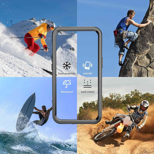 Redpepper Pro Series Ip68 Αδιάβροχη Θήκη Iphone 14 Plus Black