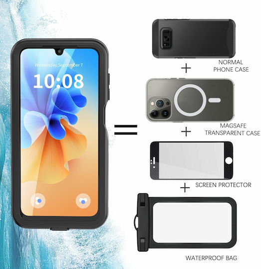 Redpepper A Series Αδιάβροχη Θήκη Samsung Galaxy A26 5g Black