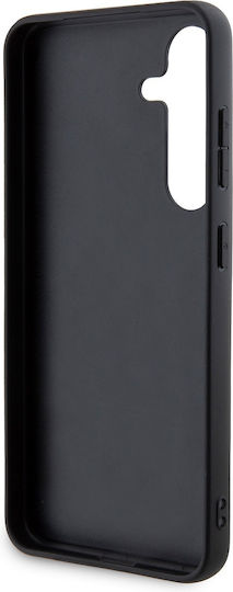 DKNY Pattern Back Cover Plastic / Piele Negru (Galaxy S24+)