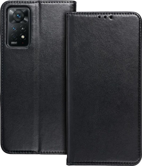 Smart Книга Текстил / Силикон / Пластмаса Черен (Honor 400 Lite)