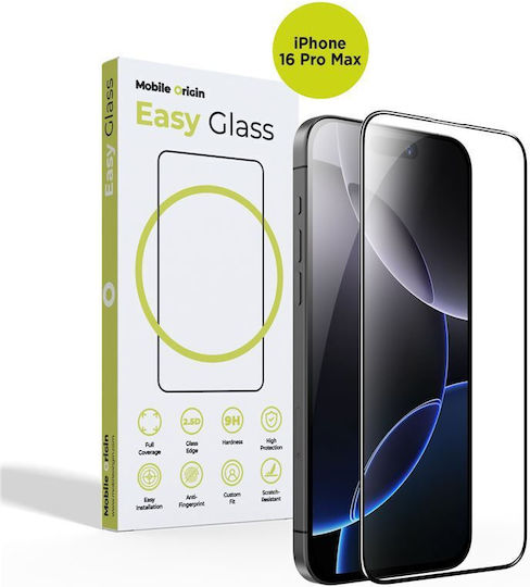 Mobile Origin Easyglass Tempered Glass (iPhone 16 Pro Max)