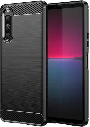 Spacecase Carbon Back Cover Black (Xperia 10 V)