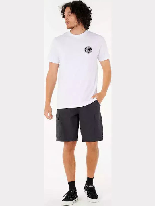 Αθλητική Ανδρική Βερμούδα Washed Black