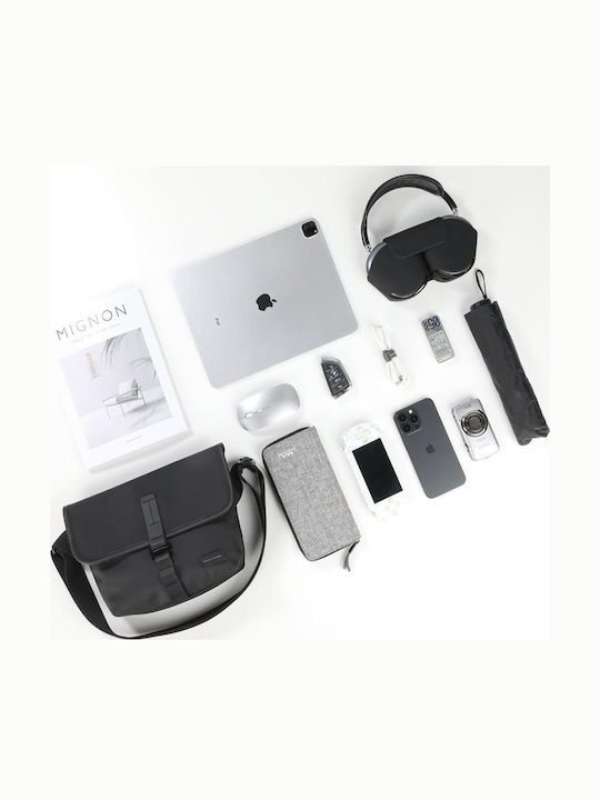 Geantă pentru bărbați De umăr / tip crossbody Neagră