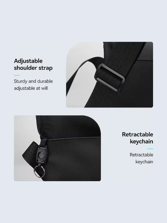 Geantă pentru bărbați De umăr / tip crossbody Neagră