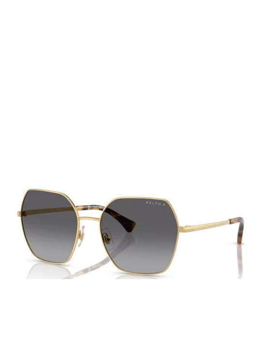 Ralph Lauren Feminini Ochelari de soare cu Auriu Cadru și Gri Degrade Polarized Lentilă