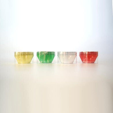 Καραμελόχαρτα για Cupcakes Χάρτινα 5x5cm 60τμχ