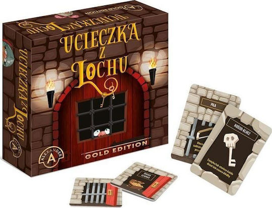Board Game Escape from the Dungeon for 2-4 Players 8+ Years Old (PL) Alexander Toys