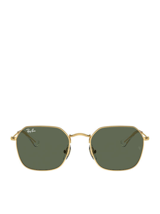Ray Ban Geometric Kids Sunglasses Gold