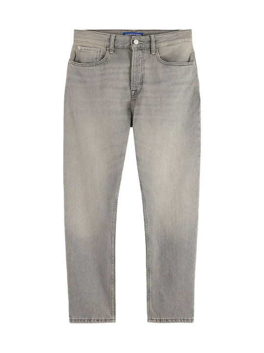 Dean Ανδρικό Παντελόνι Τζιν Loose Tapered Fit Grey