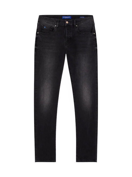 Ralston Men's Jeans Pants with Slim Fit Black Night