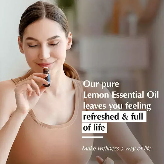 Φυσικό Αιθέριο Έλαιο Λεμονιού Lemon Natural Essential Oil 10ml