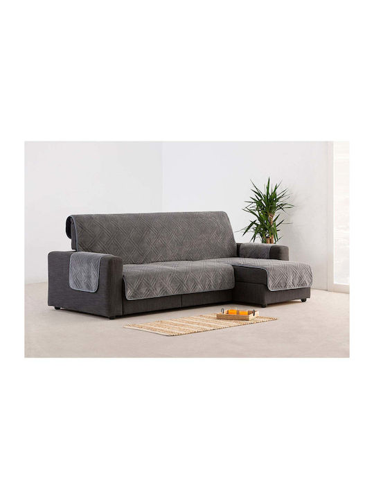 Sofazip Elastic Cover for Corner Sofa Ecru 200εκ. 1pcs SZMATCD200VELVETIVORY