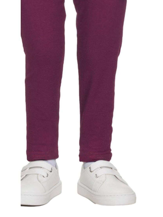 Kinder-Set mit Leggings Winter 2Stück Pink Unicorn Eye