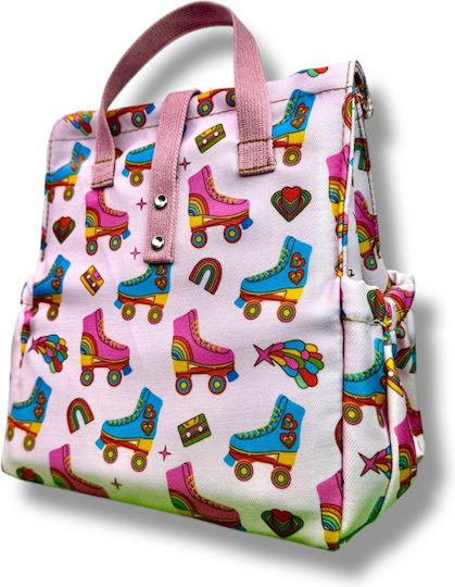 The Lunch Bags Lunchbags Kids Insulated Lunch Bag 5 Litre Pink Unicorns 21x16x24cm