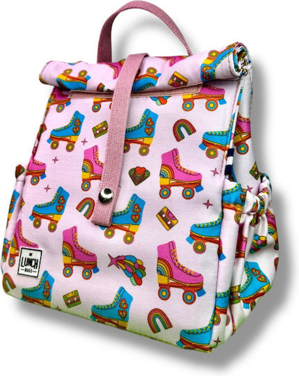 The Lunch Bags Lunchbags Kids Insulated Lunch Bag 5 Litre Pink Unicorns 21x16x24cm