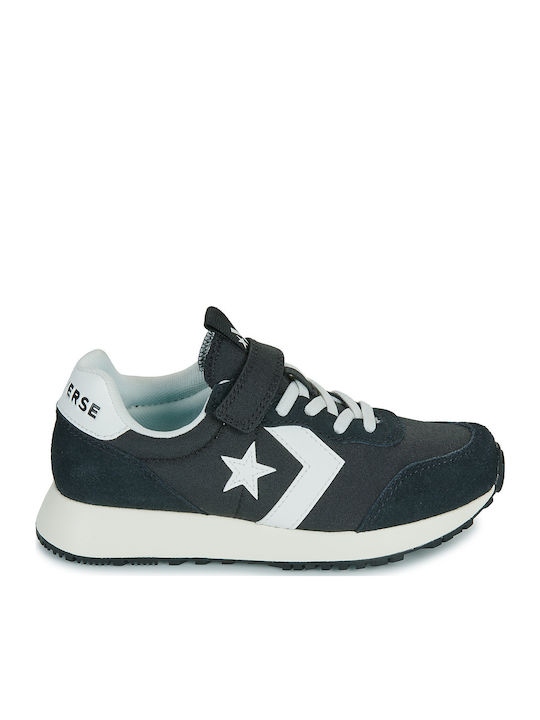 Omega Trainer Kids Sneakers with Scratch Black