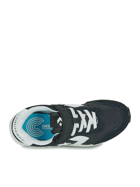 Omega Trainer Kids Sneakers with Scratch Black