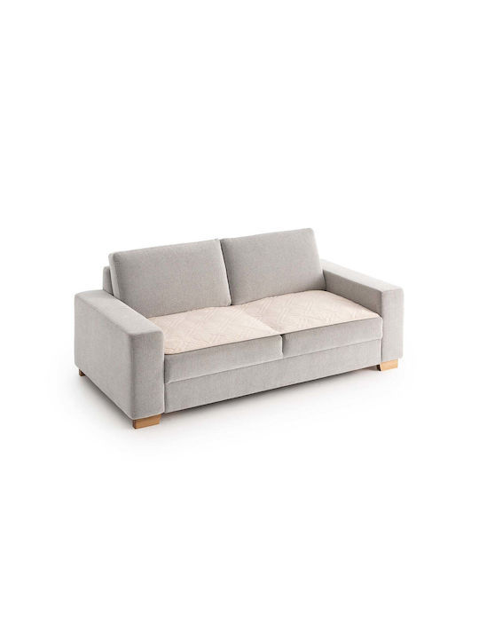 Sofazip Topper Elastische Abdeckung für Fünfsitzer-Sofa Beige 65x240cm 1Stück