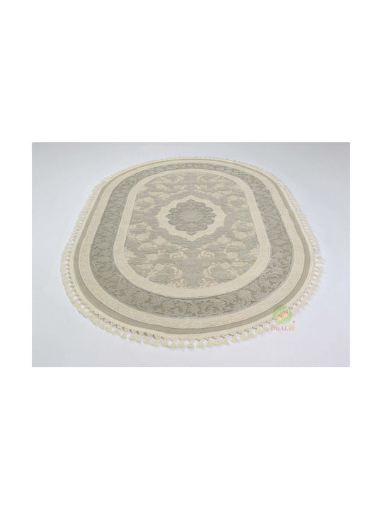 Deluxe Ceta Αντιολισθητικό Χαλί Ορθογώνιο Gray 120x180cm