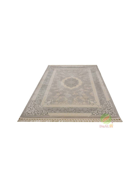 Deluxe Ceta Αντιολισθητικό Χαλί Ορθογώνιο Gray 120x180cm