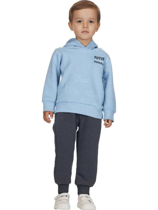 Kinder Sweatpants Set - Jogginganzug Sky Blue 2Stück Future Builder