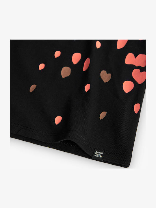 Kids Long-Sleeved Black Blouse