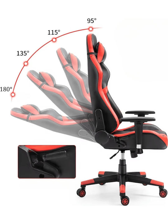 GAMING-XL-DJ-262F-RED/BLACK Изкуствена Кожа Червен GAMING-XL-DJ-262F-RED/BLACK Изкуствена Кожа Червен