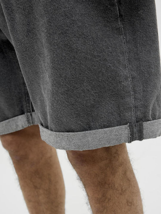 Herrenshorts Jeans Black