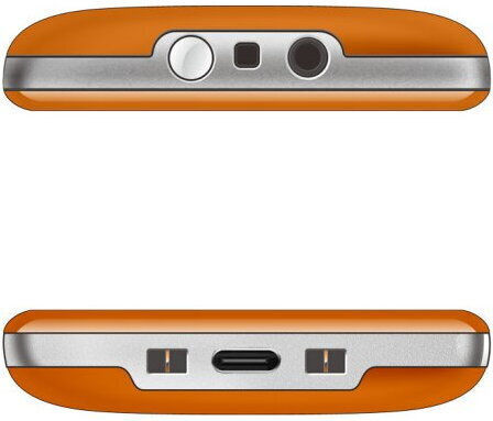 Evolveo EasyPhone XR Single SIM Mobile with Large Buttons Orange