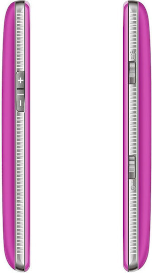 Evolveo EasyPhone XR Single SIM Mobile with Large Buttons Pink