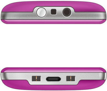 Evolveo EasyPhone XR Single SIM Mobile with Large Buttons Pink
