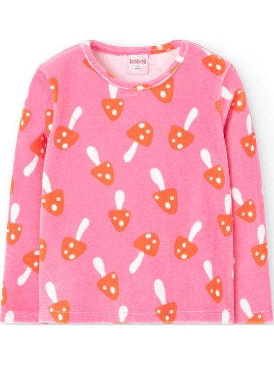 Boboli Kids Winter Cotton Pink Pajamas