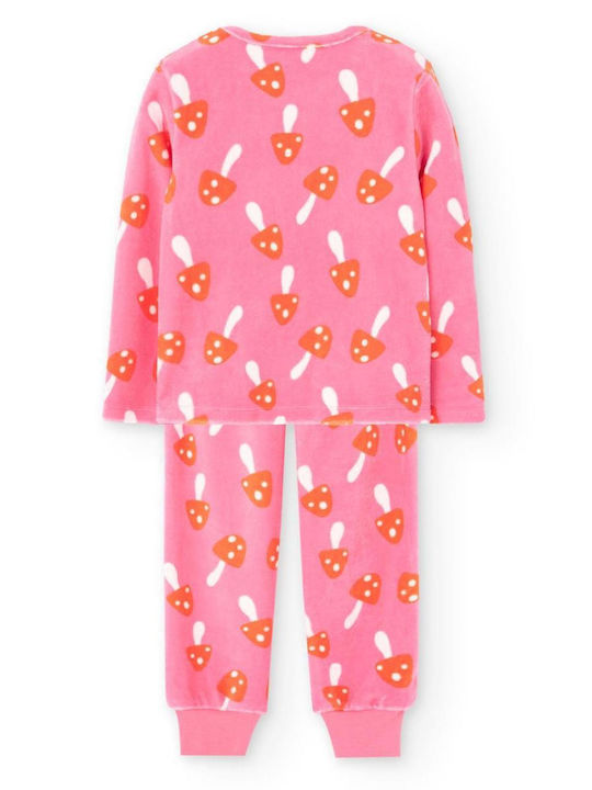 Boboli Kids Winter Cotton Pink Pajamas