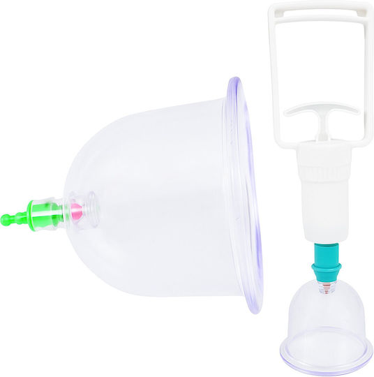 Chinesisches Vakuum Feuerlose Becher Set Pump Zellulitis Massage 12 Stück
