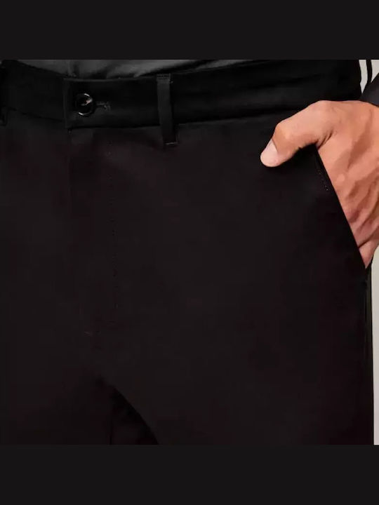 Παντελόνι Chino Ελαστικό σε Slim Εφαρμογή Black