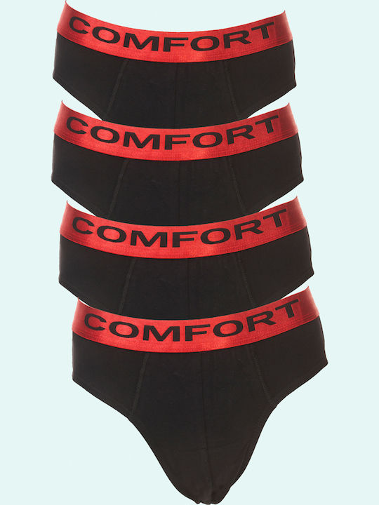 Men's Slips Red 4Pack