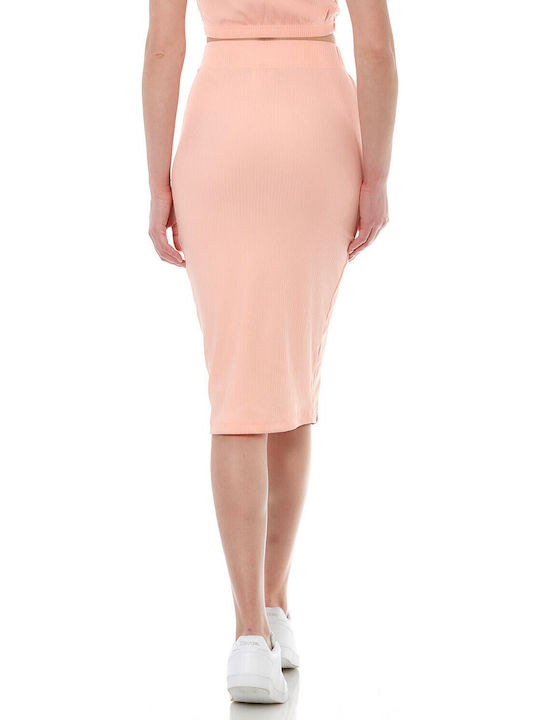 Susanne Midi Women's Skirt Pink