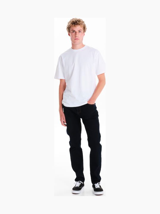 Men's Elastic Blue Jeans Pants