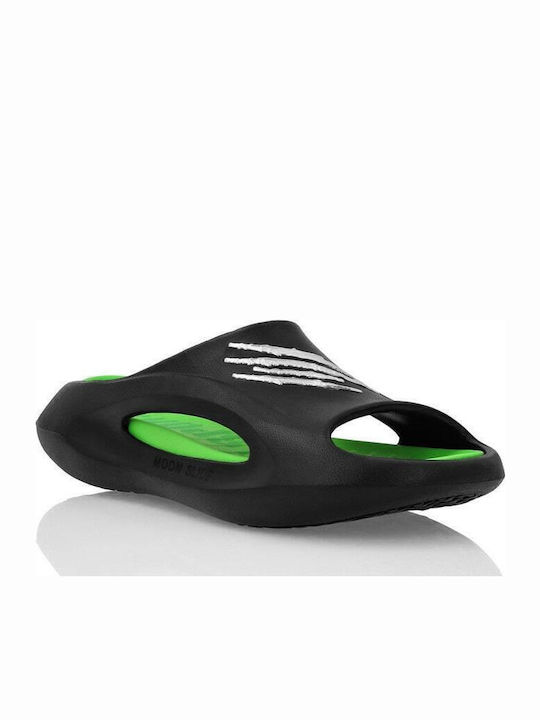 Plein Sport Slides Μαύρα