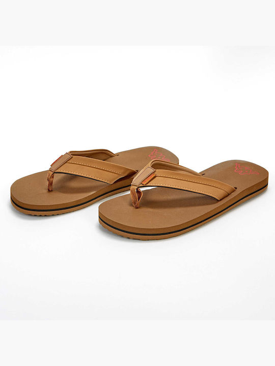 Lido Herren Flip Flops Braun