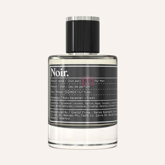 Noir E10 Eau de Parfum 50ml