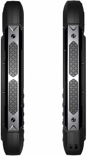 Evolveo StrongPhone H1 Dual SIM Ανθεκτικό Κινητό με Κουμπιά Μαύρο
