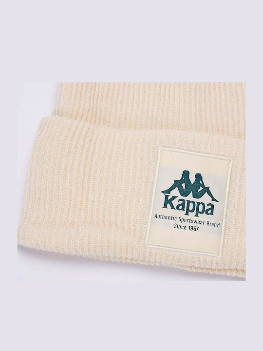 Guya Beanie Unisex Σκούφος Πλεκτός σε Μπεζ χρώμα
