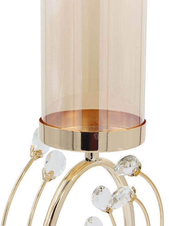 Keskor Candle Holder Metal 16x55x14cm 1pcs Various Colors