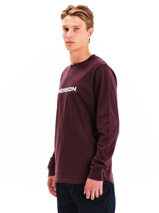 Athletic T-Shirt Burgundy