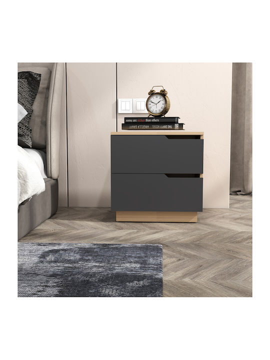 Nachttisch Verena Verena Beige 48x40x48cm