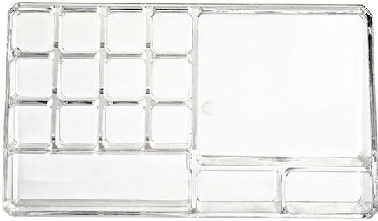 Wenko Transparent Organizer for Bathroom Boxes & Baskets