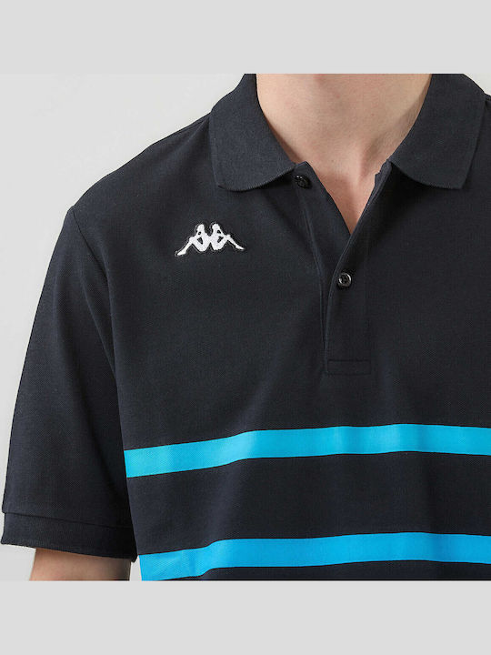 Feystripe Polo T-shirt Μαυρο