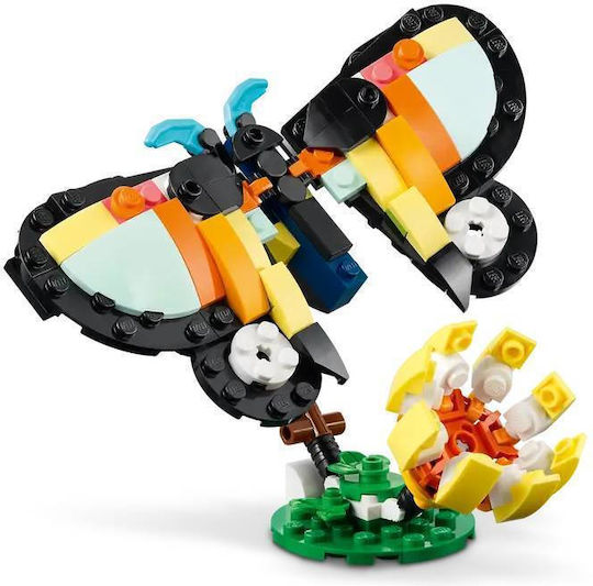 LEGO Creator 3-in-1 Wild Animals Tropical Toucan for Ages 7+ 225 Pieces